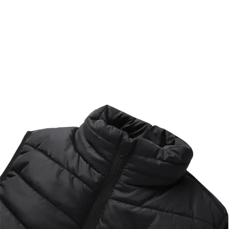 Heated puffer vest