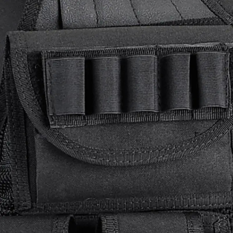 Black tactical vest