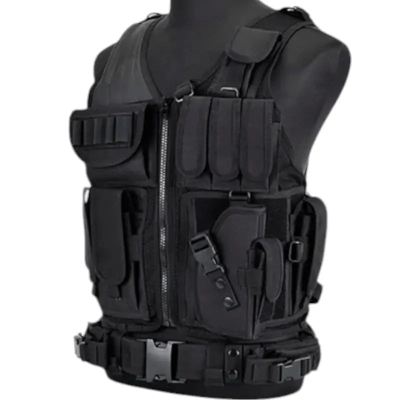 Black tactical vest