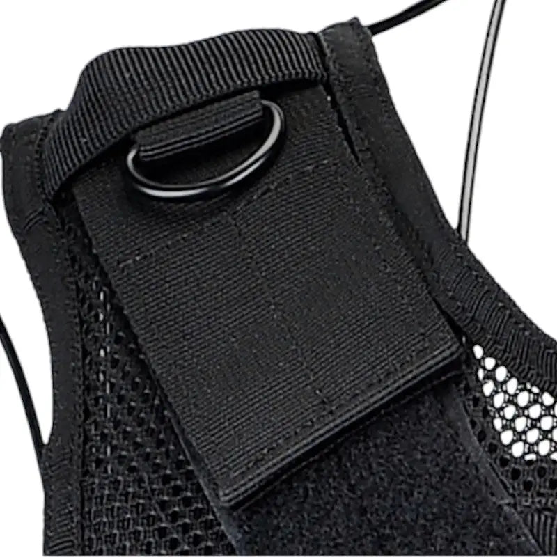 Black tactical vest