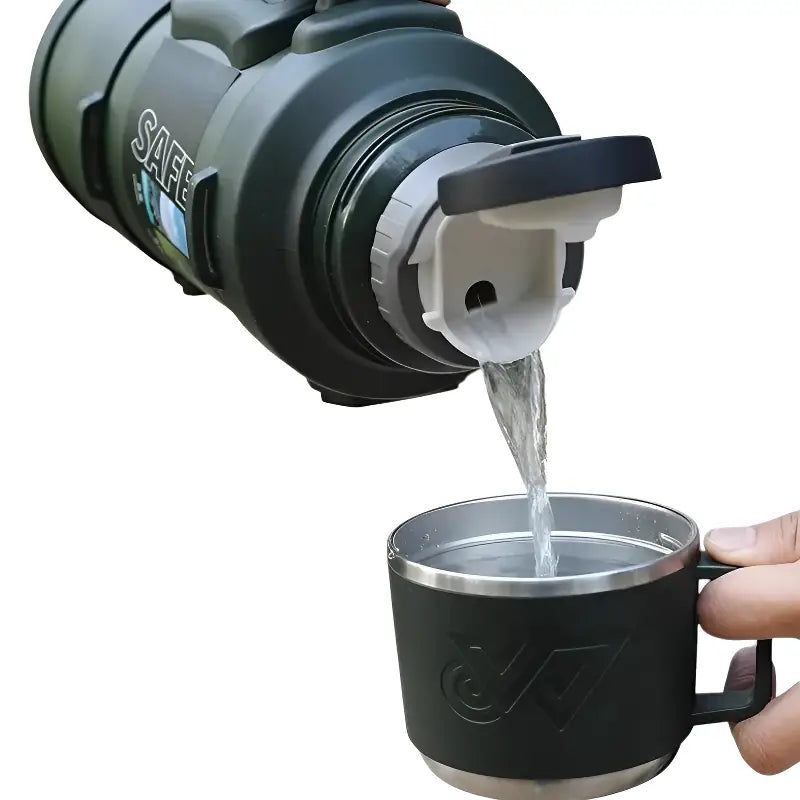 Large vacuum flask