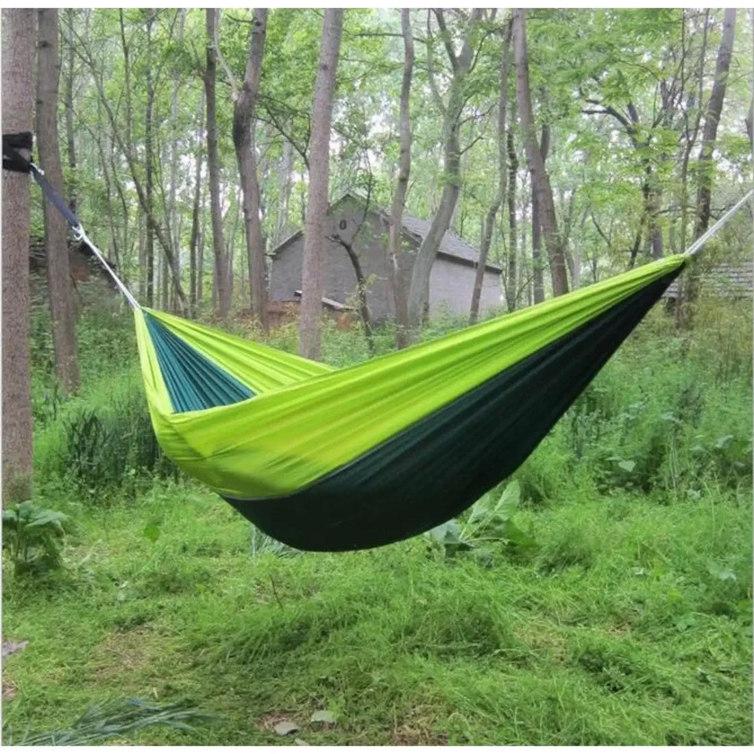 Double camping hammock tent