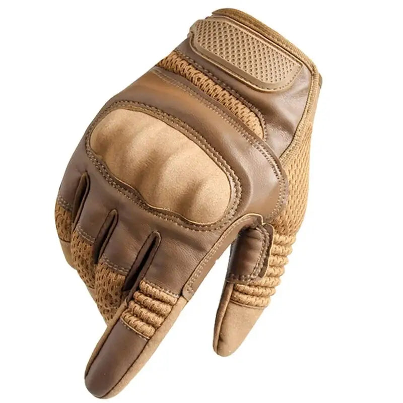 Hard knuckle tactical gloves