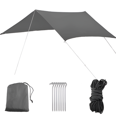 Heat reflective tarp camping