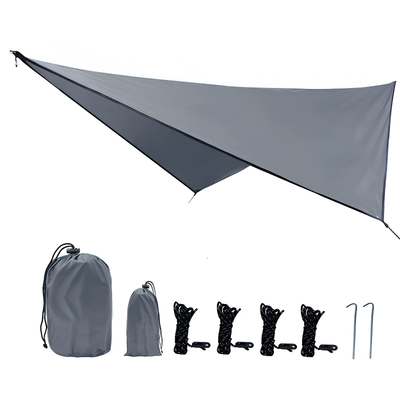 Heavy duty camping tarp