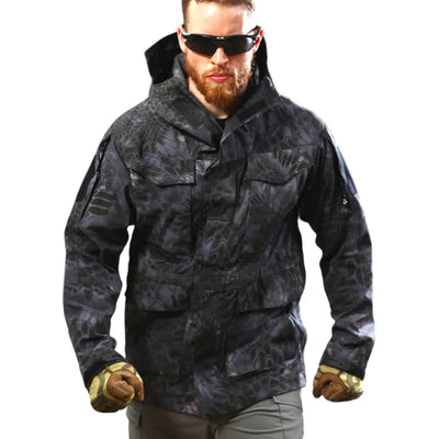 Hooded Military Jacket