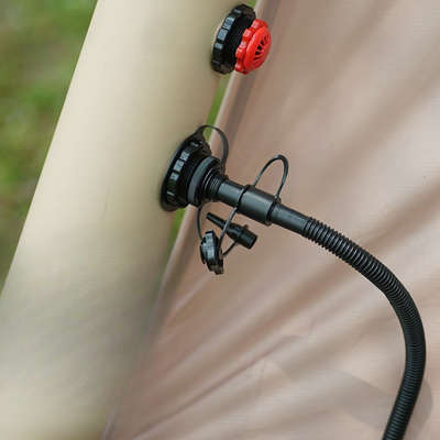 Inflatable tents for camping