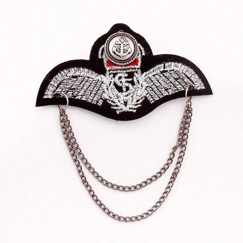 Military brooch