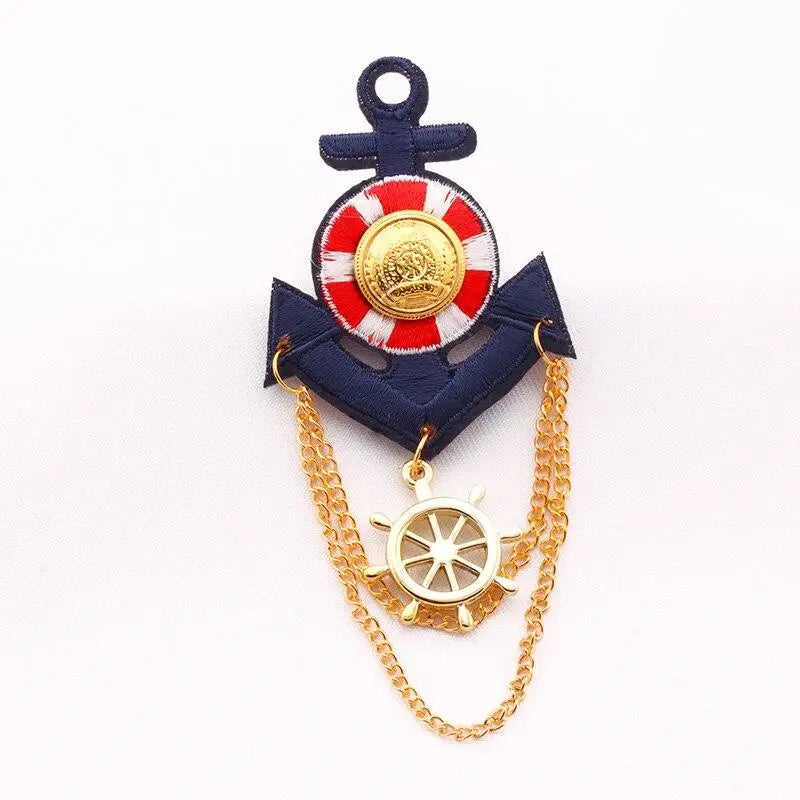 Military brooch