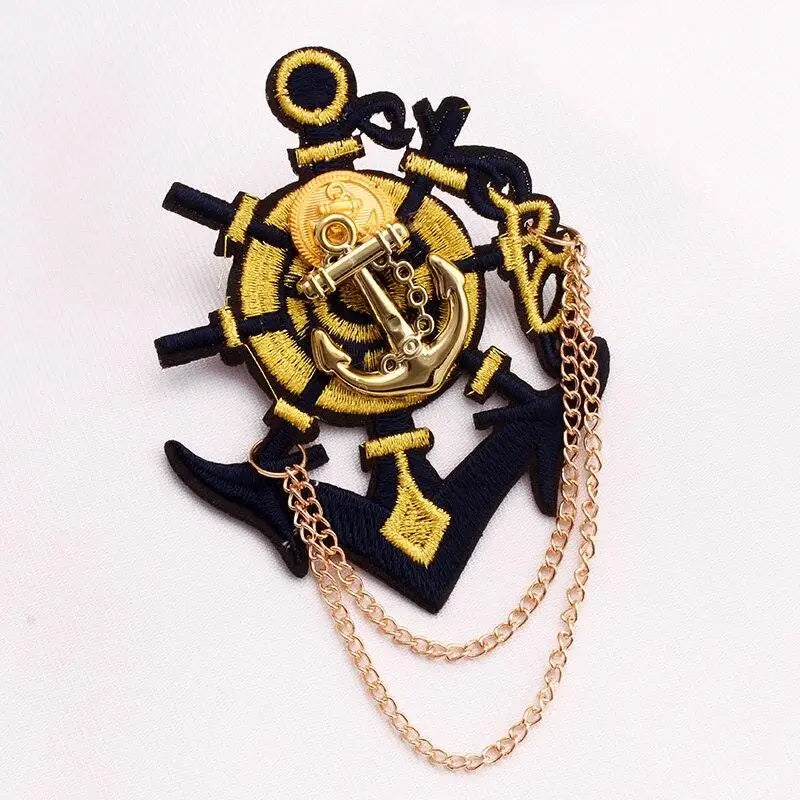 Military brooch