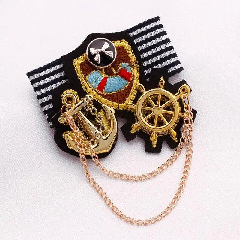 Military brooch
