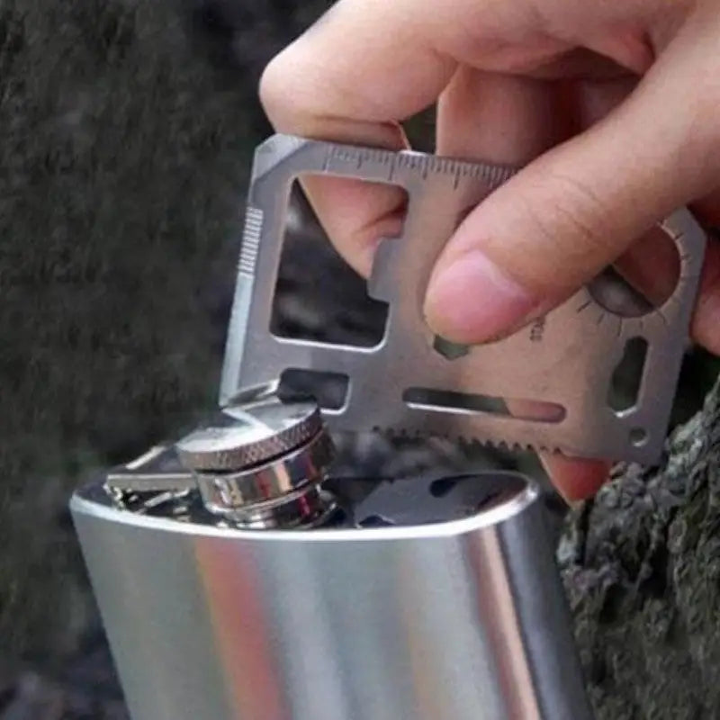 Survival kit with fire starter