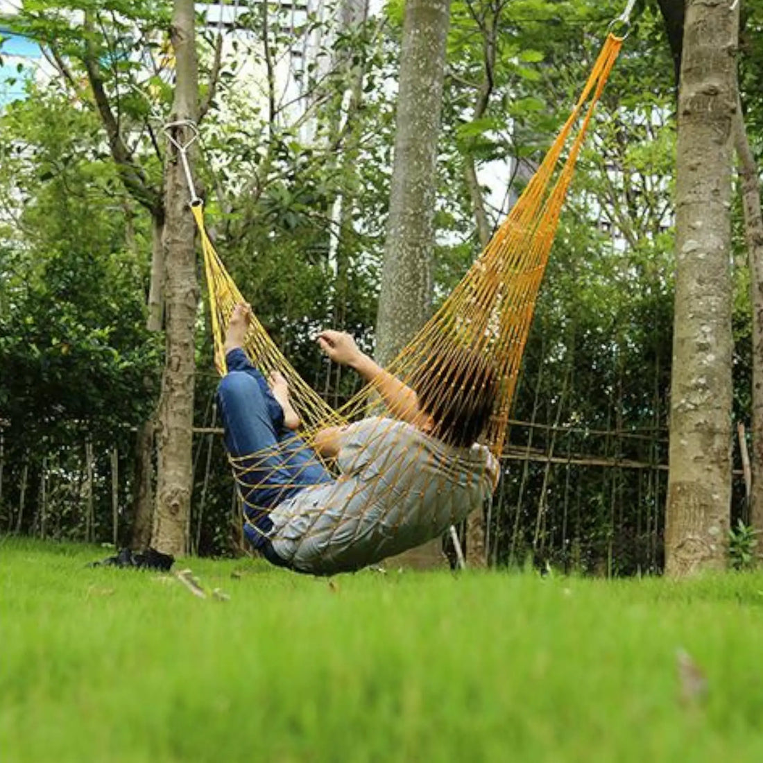 Netted hammock