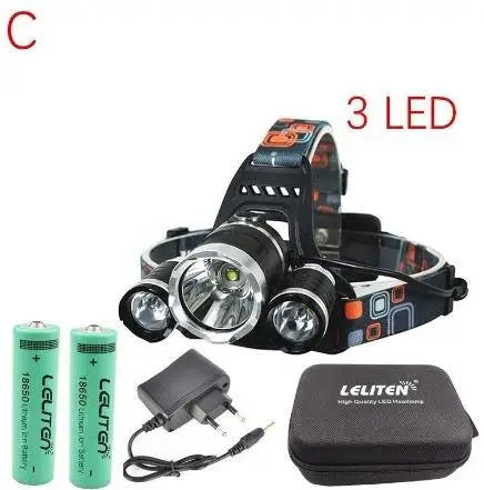 1000 lumen head torch