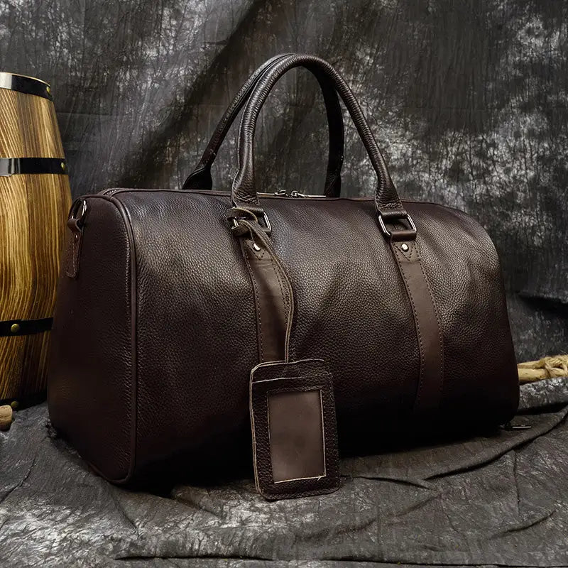 Leather Duffle Bags for Men