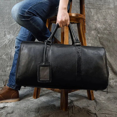 Leather Duffle Bags for Men