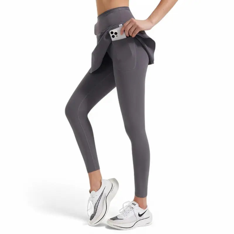 Skirted leggings
