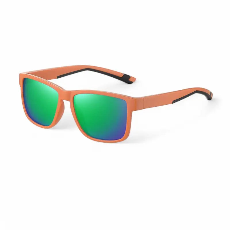 Square polarised sunglasses
