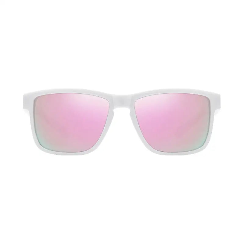 Square polarised sunglasses