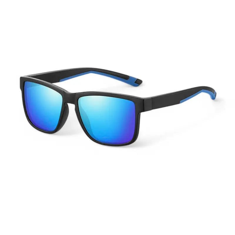 Square polarised sunglasses
