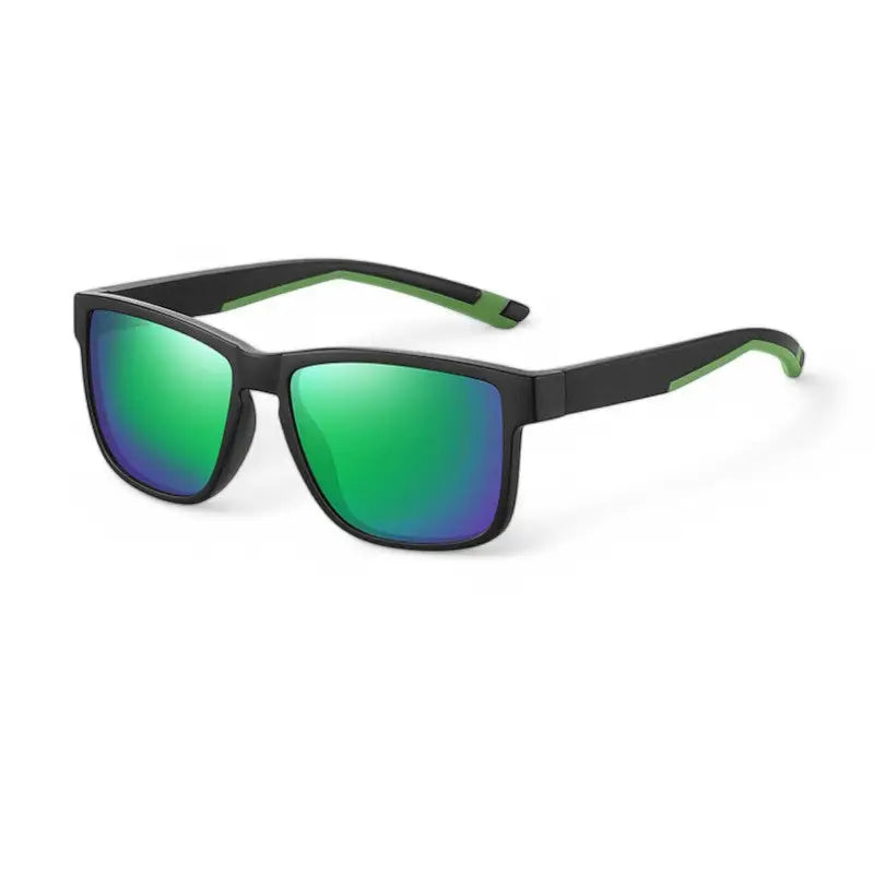 Square polarised sunglasses