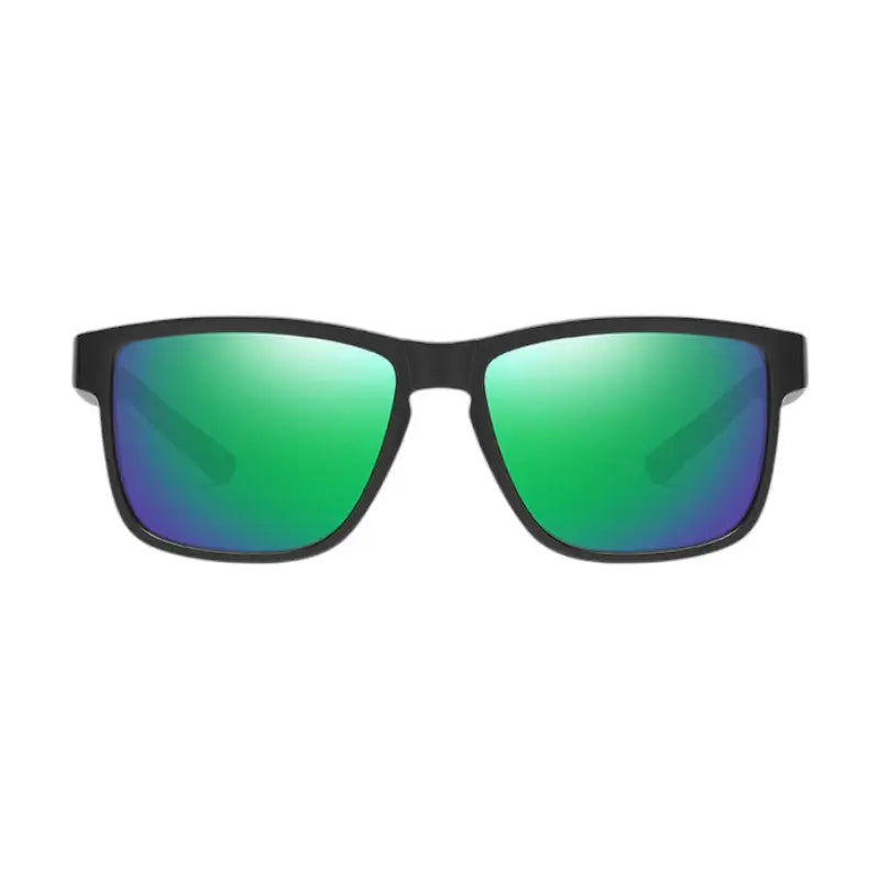 Square polarised sunglasses