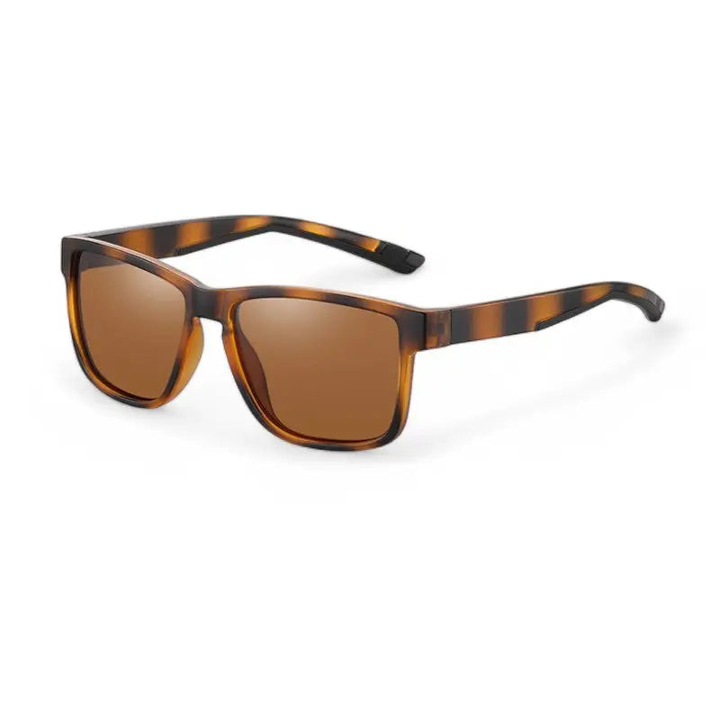 Square polarised sunglasses