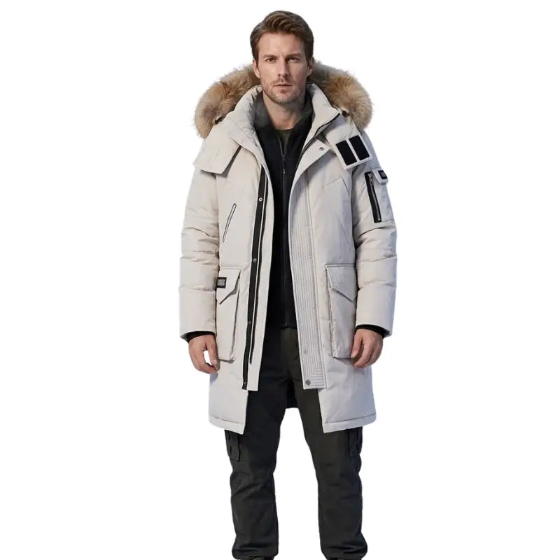 Men's down parka
