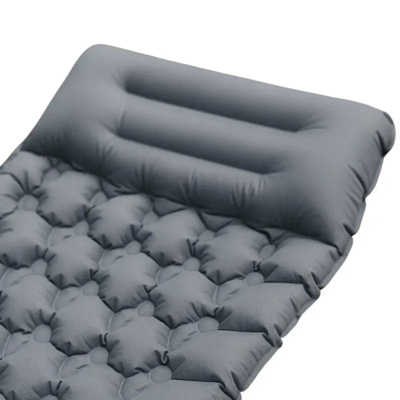 Air mattress with built in pump