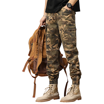 Mens army camo cargo pants