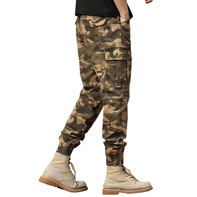Mens army camo cargo pants