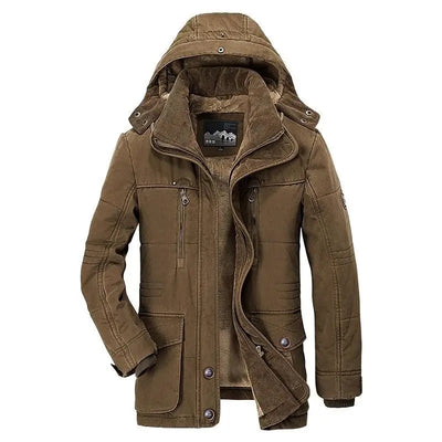 Mens Army Parka Jacket