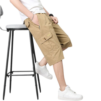 Men’s below the knee cargo shorts