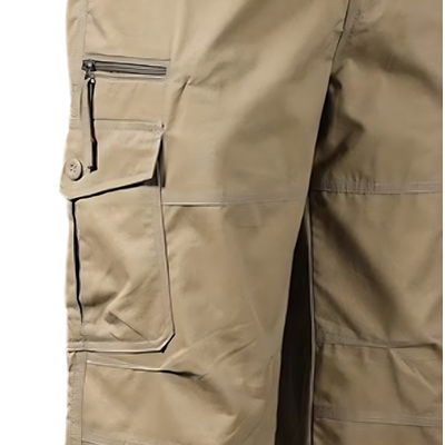 Mens Black Cargo Below The Knee Shorts