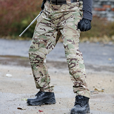 mens camouflage combat trousers