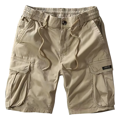 Mens khaki cargo shorts