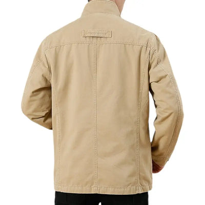Mens khaki military jacket