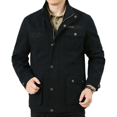 Mens khaki military jacket