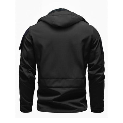 Mens military tactical waterproof softshell jacket