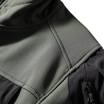 Mens military tactical waterproof softshell jacket