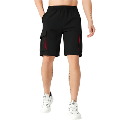 Mens summer cargo shorts