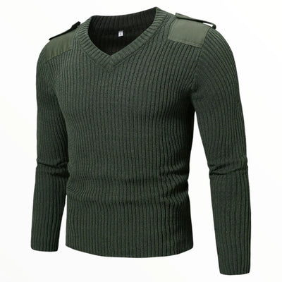 Men’s v neck fleece jumper
