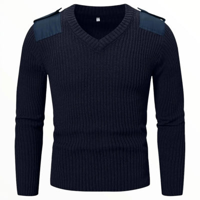 Men’s v neck fleece jumper