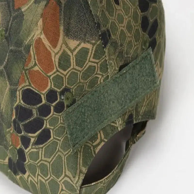 Military ball caps with velcro