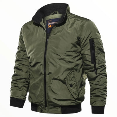 Military bomber jacket