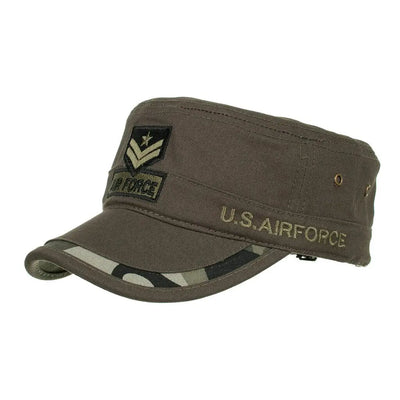 Military caps with rank