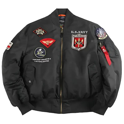 Military Green Bomber Jacket Mens