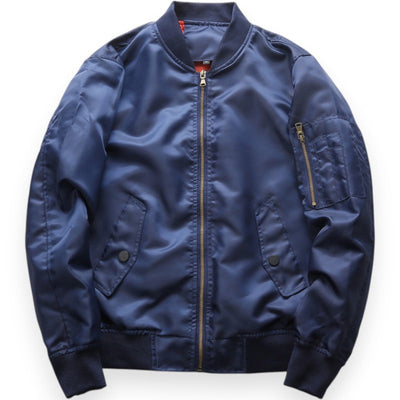 Military hooded ma1 bomber jacket