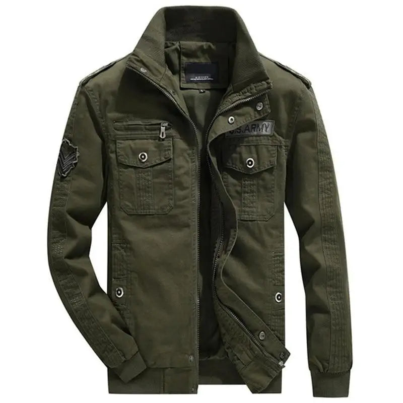 Men's army green jacket