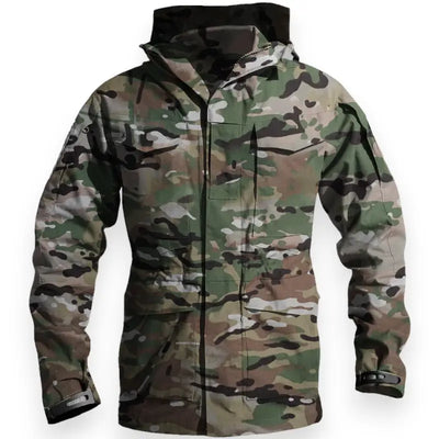 Military Jacket with Hood